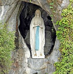 Religiosa curada en Lourdes