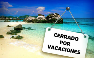 ¿Cerrado por vacaciones?