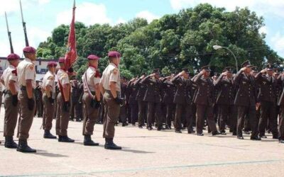 La guardia nacional de Venezuela ataca una iglesia