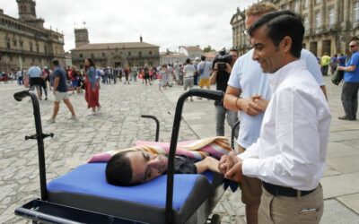 Fernando: el primer peregrino en cama adaptada