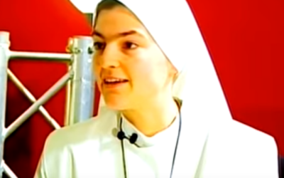 Ana María Lapeña, joven rebelde, hoy es religiosa del Hogar de la Madre