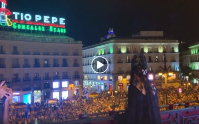 Diana Navarro le canta al Jesús de Medinaceli